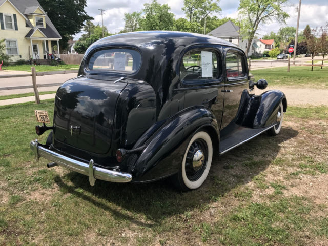 1936 Black Chevrolet Two Door Sedan Sedan