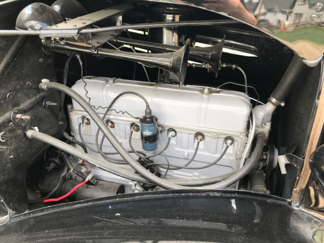 1936 Black Chevrolet Two Door Sedan Sedan