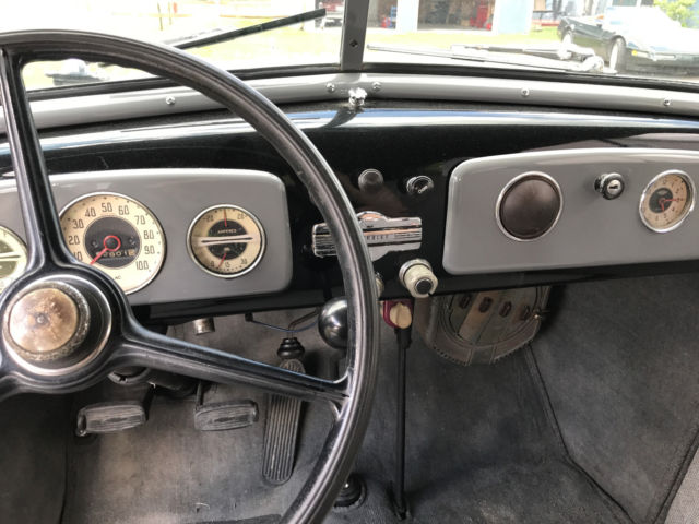 1936 Black Chevrolet Two Door Sedan Sedan