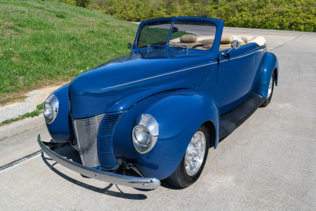 1940 Blue Ford Other Convertible
