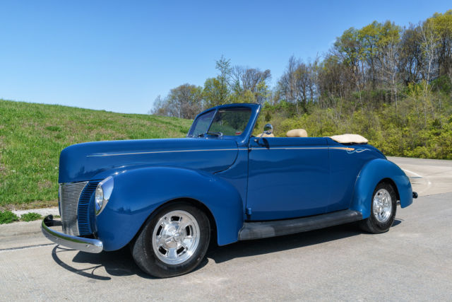 1940 Blue Ford Other Convertible