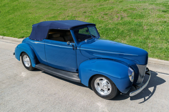 1940 Blue Ford Other Convertible