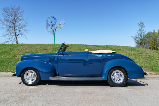 1940 Blue Ford Other Convertible
