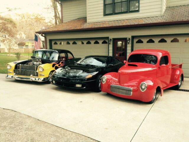 1941 Red Willys 4-73 Pickup Pickup
