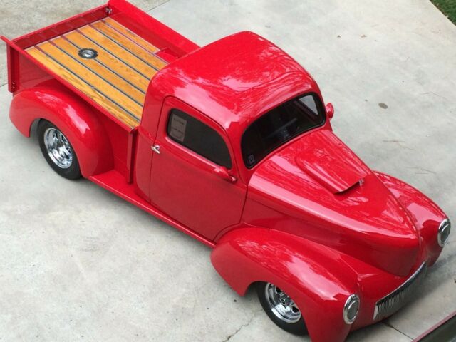 1941 Red Willys 4-73 Pickup Pickup