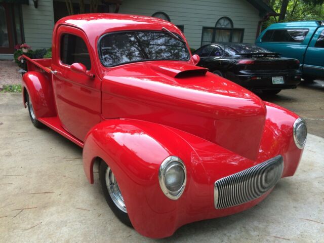 1941 Red Willys 4-73 Pickup Pickup