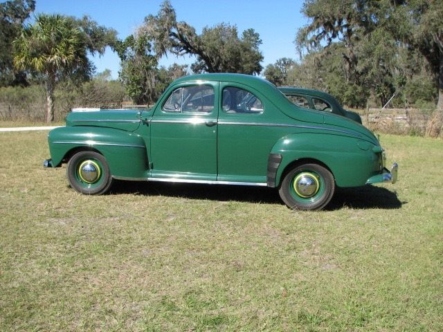 1948 Green Ford Coupe Coupe