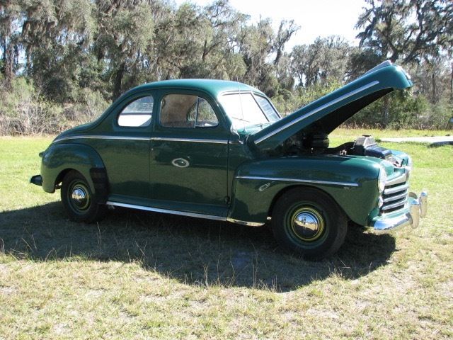 1948 Green Ford Coupe Coupe