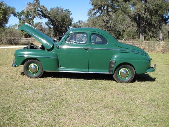 1948 Green Ford Coupe Coupe