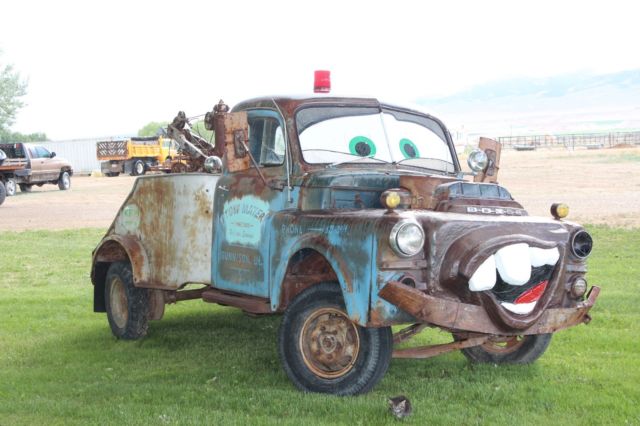 1953 Rusty Blue Rusty Gray Rusty Green Dodge Other Cab & Chassis