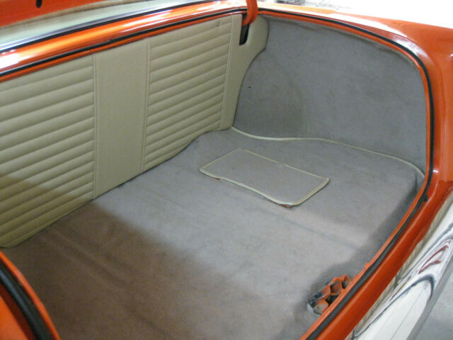 1955 Orange Chevrolet Bel Air/150/210 Coupe