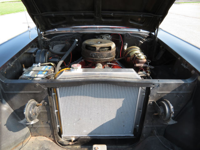 1957 Black Chevrolet Bel Air/150/210 Sedan