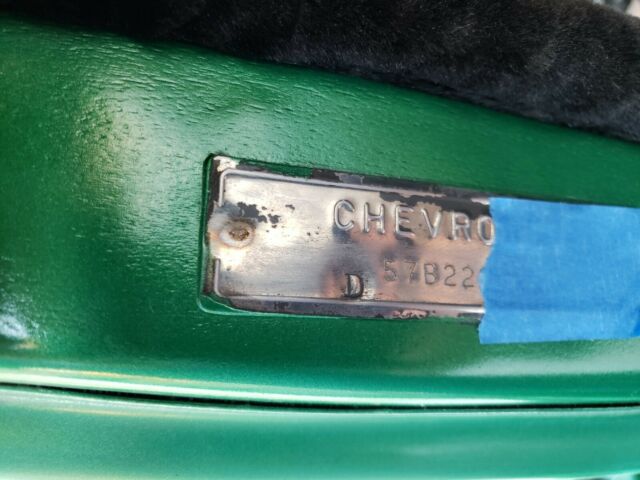 1957 Green Chevrolet Bel Air/150/210 Sedan Delivery