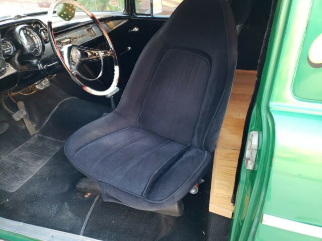 1957 Green Chevrolet Bel Air/150/210 Sedan Delivery