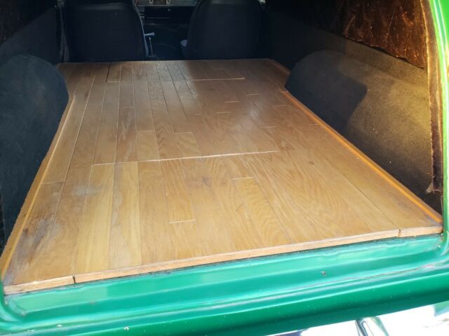 1957 Green Chevrolet Bel Air/150/210 Sedan Delivery