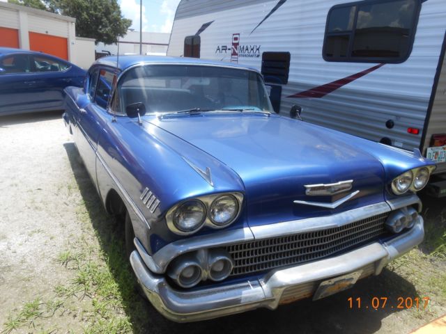 1958 dark blue Chevrolet Other Coupe