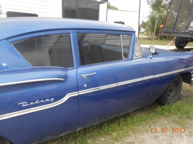 1958 dark blue Chevrolet Other Coupe