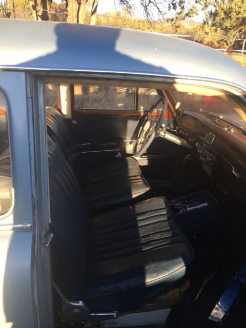 1958 Blue Mercedes-Benz 200-Series Sedan