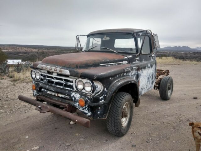 1959 Dodge Power Wagon Cab & Chassis