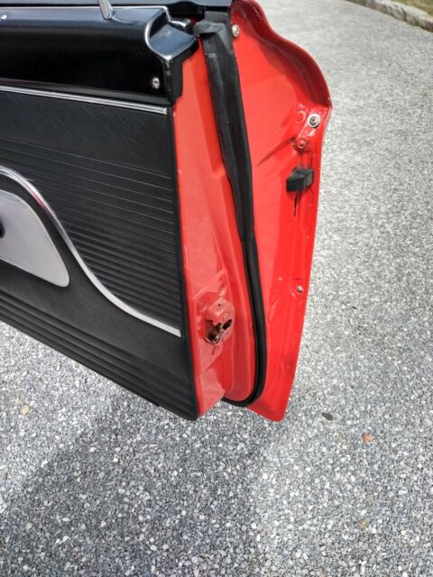 1963 RED w.  WHITE TOP Ford Galaxie Convertible