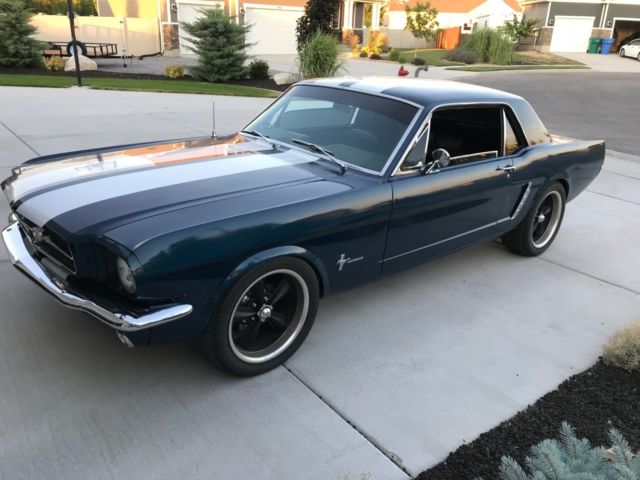 1965 Blue Ford Mustang Coupe