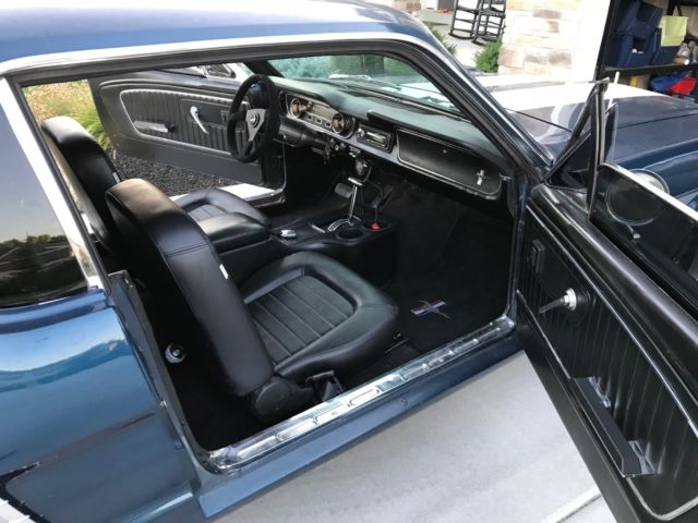 1965 Blue Ford Mustang Coupe