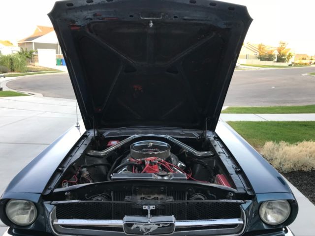 1965 Blue Ford Mustang Coupe