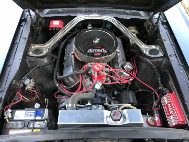 1965 Blue Ford Mustang Coupe