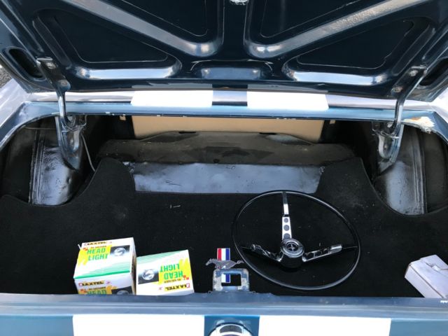 1965 Blue Ford Mustang Coupe