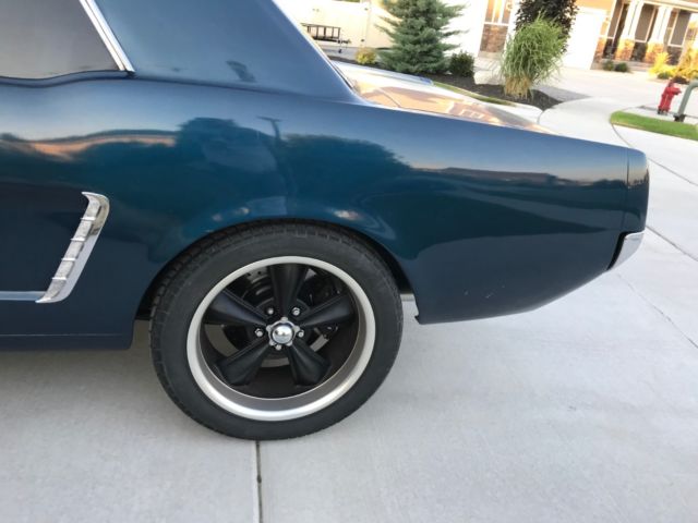 1965 Blue Ford Mustang Coupe