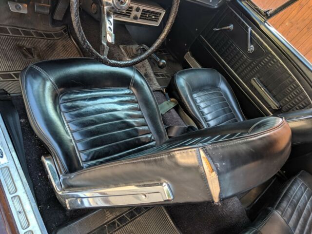 1965 Burgundy Ford Mustang Coupe