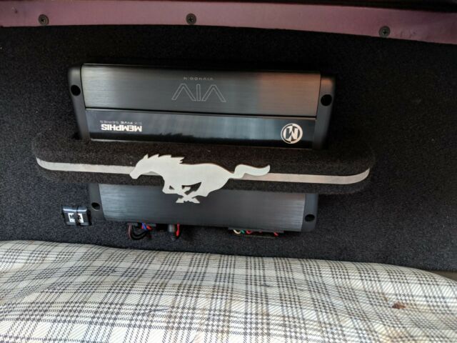 1965 Burgundy Ford Mustang Coupe