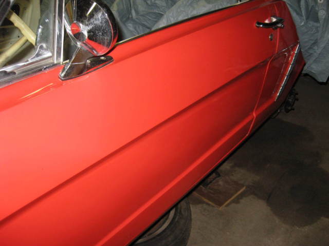 1965 Red Ford Mustang Convertible