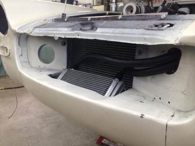 1965 White Austin Healey Sprite Convertible