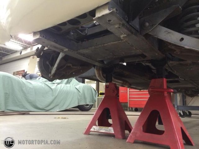 1965 White Austin Healey Sprite Convertible