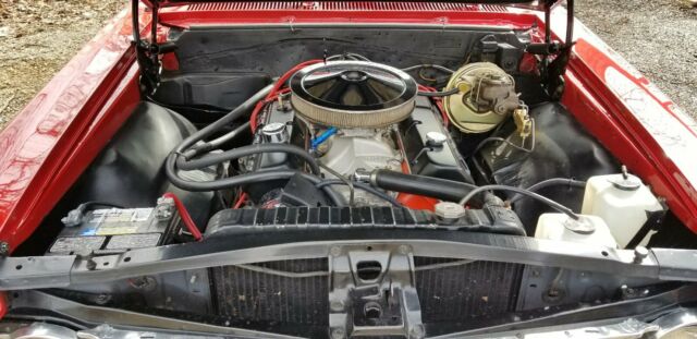 1966 Red Chevrolet Chevelle 2 dr hardtop