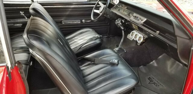 1966 Red Chevrolet Chevelle 2 dr hardtop