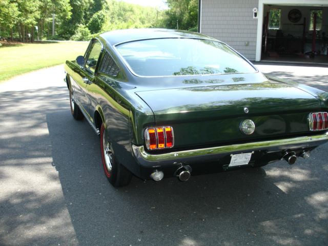 1966 Green Ford Mustang Fastback