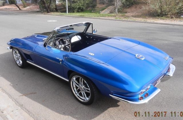 1967 2016 Laguna Blue Tint Coat Chevrolet Corvette Convertible