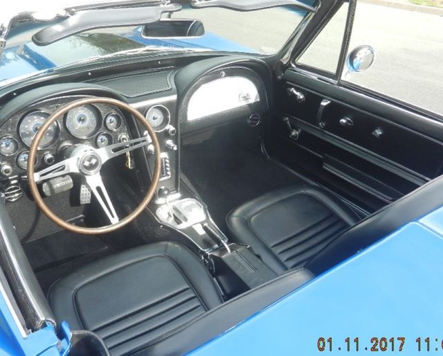 1967 2016 Laguna Blue Tint Coat Chevrolet Corvette Convertible