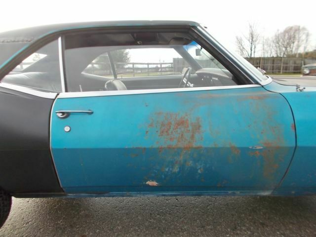 1968 Blue Chevrolet Camaro Coupe