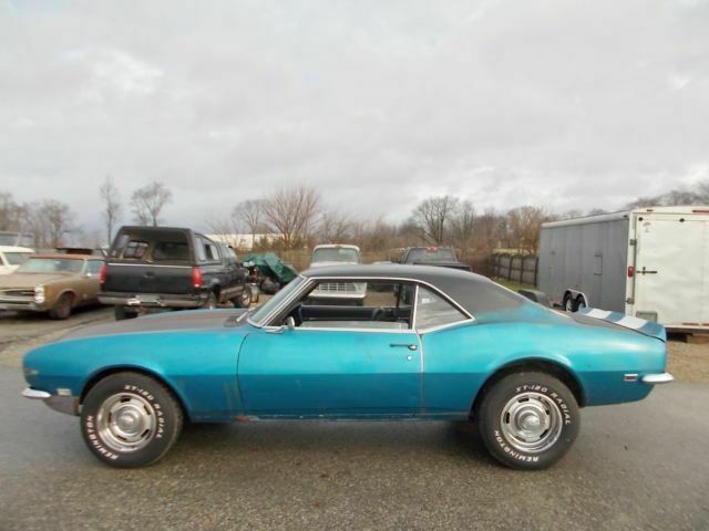 1968 Blue Chevrolet Camaro Coupe