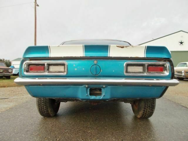 1968 Blue Chevrolet Camaro Coupe