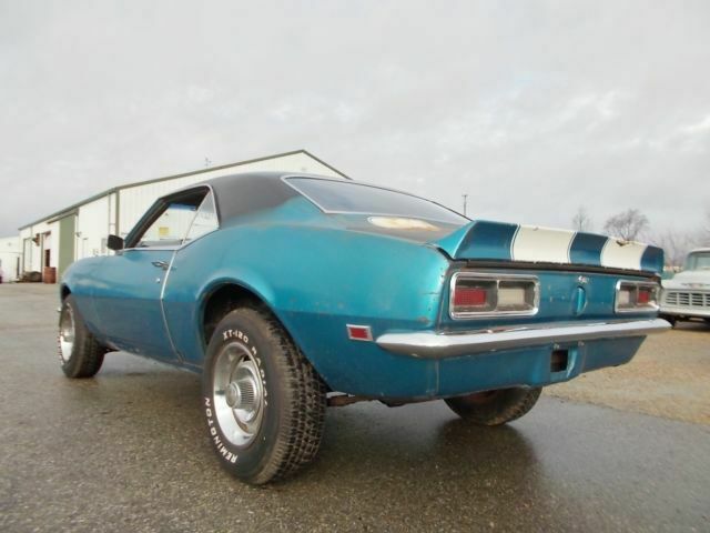 1968 Blue Chevrolet Camaro Coupe