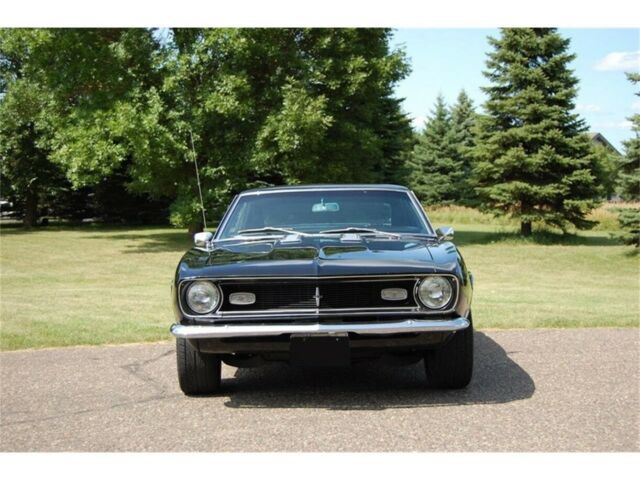 1968 Black Chevrolet Camaro Coupe