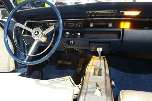 1968 Blue Dodge Coronet Convertible