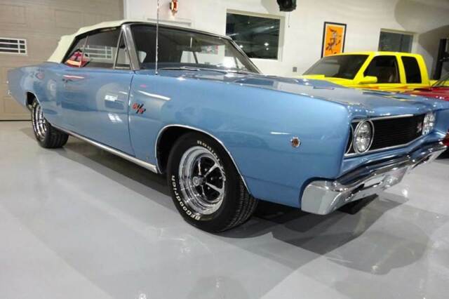 1968 Blue Dodge Coronet Convertible