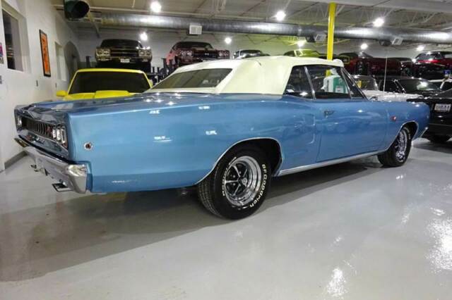 1968 Blue Dodge Coronet Convertible