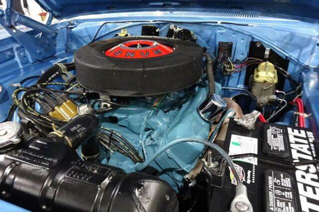 1968 Blue Dodge Coronet Convertible