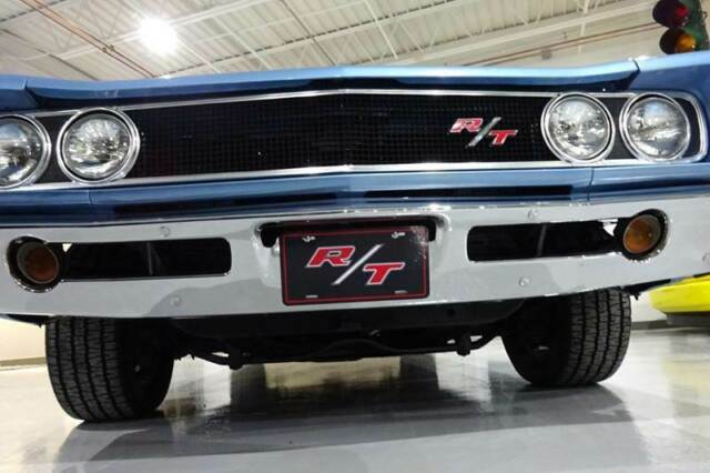 1968 Blue Dodge Coronet Convertible